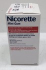 Nicorette Nicotine Gum Stop Quit Smoking 4 Mg Mint Flavor 170 Count Exp 08 26