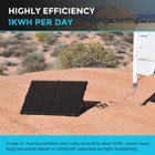 Renogy 200watt 12volt Mono  Solar Suitcase W  20a Voyager For Rv Camping