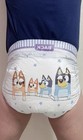 2-pc Adult Baby Vintage Luvs Diaper Large 36 - 50  Attends Depends Abdl Bluey