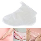 100pcs Clear Plastic Disposable Bath Liner Foot Pedicure Spa Wax Cover Bag  p9_w
