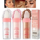 Body Glitter Highlighter Makeup High Gloss Sparkle Loose Powder Hair Face Eyes