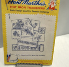 Aunt Martha s Hot Iron Transfers Unused Vintage Embroidery Patterns Lot Of 3