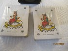 Vintage Anheuser-busch Budweiser Playing Cards And Black Tin 2 Unopened Decks
