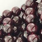 Garnet Beads Rare Genuine Gemstone Natural Smooth Round Beads 6mm 8mm 10mm