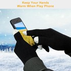 Ski Gloves Winter Warm Full Finger Touch Screen Mitten Snow Snowboarding Unisex