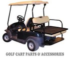 Club Car Precedent Golf Cart Rear Flip Seat Kit  2004-up    black Seat Cushions 