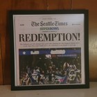 Framed Seattle Seahawks Full Newspaper Super Bowl Win History 2 9 2026 