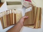 Vintage Albert Constantine   Son Inc Worlds Fine Wood Veneer Salesman Samples 50
