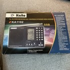 Kaito Ka1102 Am fm shortwave Radio world Receiver  Tested  Working  Ssb Am Fm