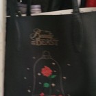 Kate Spade New York Disney Beauty   The Beast Belle Small Black Tote W  Pouch