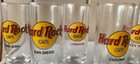 Lot Of 7 Hard Rock Cafe 4    Shot Glass Collection International   Us See Photos