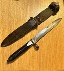Early Rare Hk Wood Sheath Bayonet
