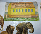 Rare Willimantic Star Thread Noah S Ark With 22 Animal Cards Whimsical