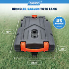 Camco Rhino Portable 36 Gallon Rv Waste Tank Holding Hose Accessories  open Box 