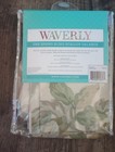 Waverly  spring Bling  52 x18  Scalloped Valance 100  Cotton New In Package 