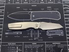 Brown Knives Cortex Xl - Magnacut Blade   Milling Style Nude