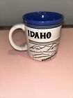 Idaho Stamped Ceramic Coffee Cup Mug