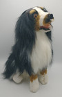Realistic Miniature American Shepard Breed Dog 17  Lifelike Plush