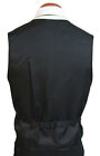 Men s Charcoal Grey Tuxedo Vest With Tie Bow Or Long Groom Prom Wedding Party