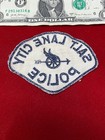 Vintage obsolete  salt Lake City Utah Police  Sew-on Shoulder Patch  Un-sewn