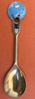 Rare Enamel Greenland Highlander Sterling Silver Souvenir Spoon Danmark
