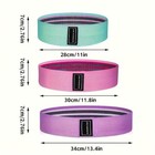 Fabric Resistance Bands Set Booty Bands For Glutes Hips Legs Workout Exercise