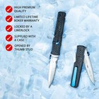 Boker Plus   Icepick Dagger Pocket Knife 3 23  Blade Vg-10 Carbon Handle 01bo199