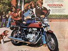 1976 Honda Cj-360t Motorcycle Print Ad