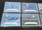 1993 Northwest Airlines Klm Delta 8 Nwa Pilot Airplane Trading Card Set Series 2
