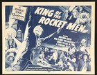 King Of The Rocket Men 1956 Re-release 3 Lobby Cards Republic Serial Rocket Man