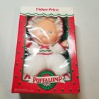 Vtg 1991 Fisher Price Christmas Puffalump Kids Doll Baby With Box 4098 90s Stz