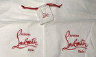 Christian Louboutin- 3 Drawstring Dust Bags Only- White Cotton