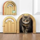 Cat Door For Interior Stylish   Functional Lock  Gold Manor