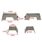 Under Bed Weld In C-notch For Chevrolet Silverado 1500 Pickup 2007-2018