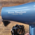 Babylisspro Nano Titanium Travel Hair Dryer Blue 1000w Tested Babnt053t