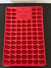 Lot Of 2 Jell-o Jiggler Egg Molds Jelly Bean Shooters   Hinged Smooth Easter