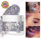 Body Glitter Gel face Hair Nails Eye Glitter Makeup  Sequins Shimmer Liquid Eyes