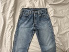 Vtg 90s Y2k Levis 501 Jeans Usa Mid Rise Straight Mens Faded Medium Wash Denim