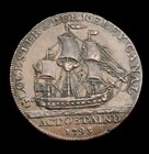 1793 - 1797 Gloucester Berkeley Canal Halfpenny Conder Token Coin D h62
