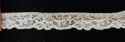 Vintage antique  White  Cotton     Leavers Lace  6 Yards
