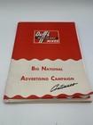 Vintage 1940 s Duff s Big National Advertisign Campaign Salesman Binder Ephemera