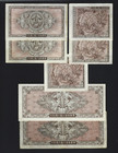 Series 100 Wwii Allied Military Currency - Japan 7 Pc Set - 10 Sen Thru 100 Yen