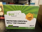 Ecotek Protectors 100 Pack For 4  Pop Figurines 0 36mm Densewall New