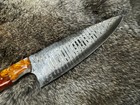 Hand-forged Damascus Steel Chef Chef s Knife Resin Handle Outdoor