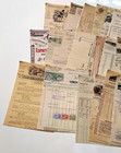 Vintage Style Invoices  Junk Journal Supplies  Scrapbooking Supplies  Ephemera