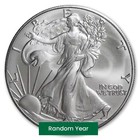 Us Mint  1 American Silver Eagle Coin 1 Oz Bu  lot Of 5  Random Year 