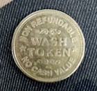 Vintage Car Wash Token      carwash Token   No Cash Value      Collectible Coin