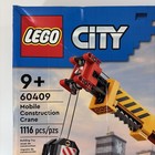 Lego City  60409 Yellow Mobile Construction Crane  New Complete Open Box Read