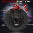 Pyle 8   Multi-purpose Speaker System-2 Channel Bluetooth  Rechargeable Speaker