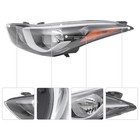 Headlight Assembly For Hyundai Elantra 2014-2016 Driver Side Halogen 921013y500